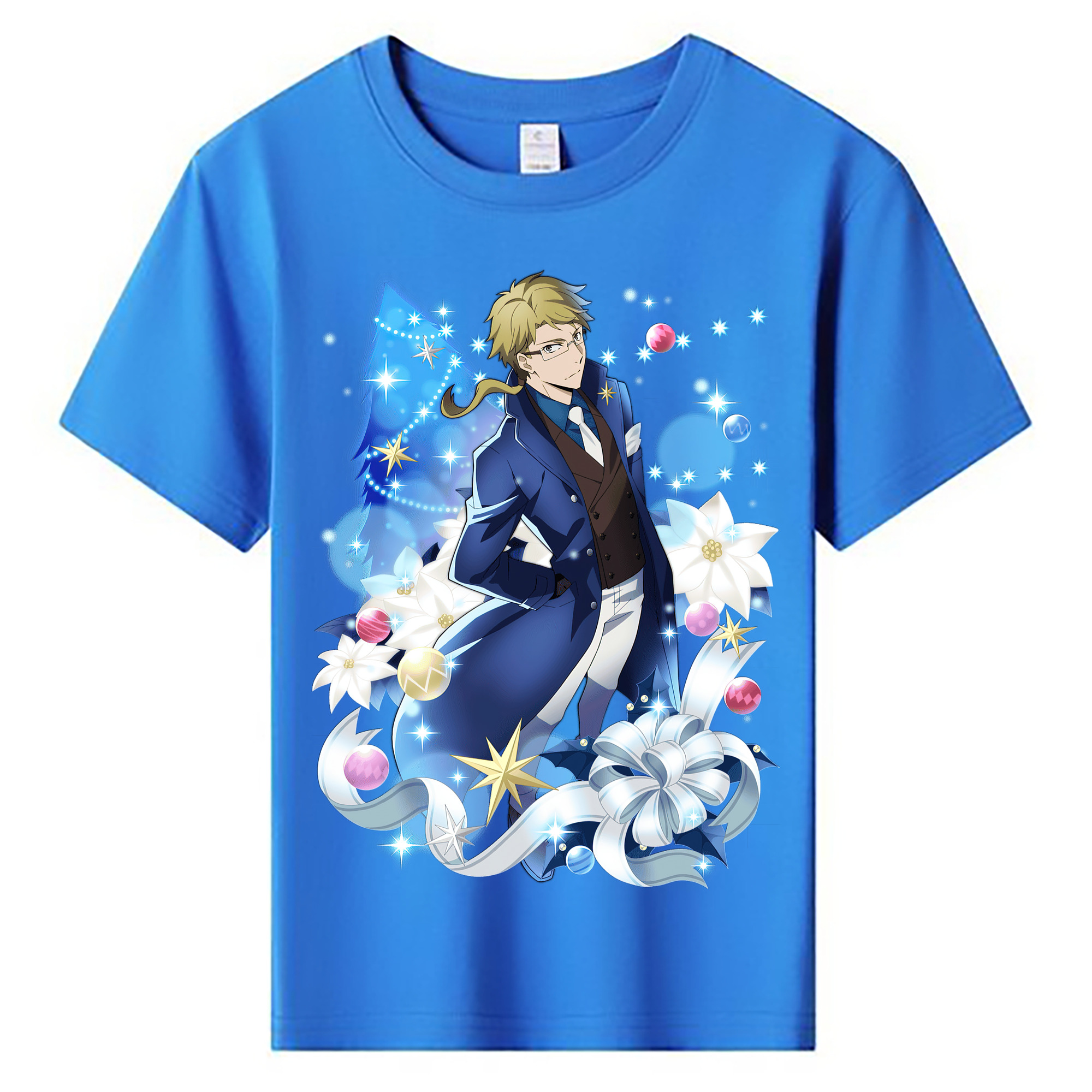 （画像用） 文豪ストレイドッグス Bungo Stray Dogs 綿100％キッズTシャツ（フロントプリント）